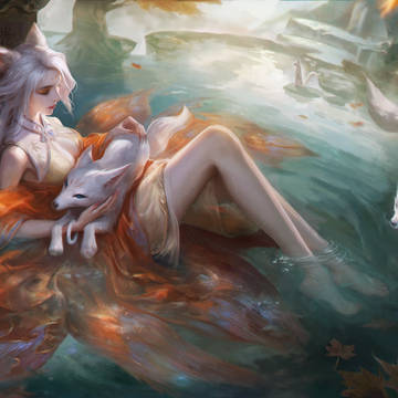 尾云纱-青丘狐