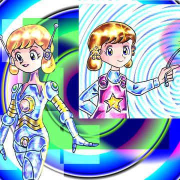 イラスト:機械化魔法使いチャッピー