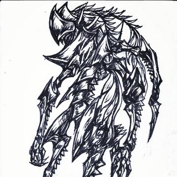 original painting 【RAGE MONSTER】