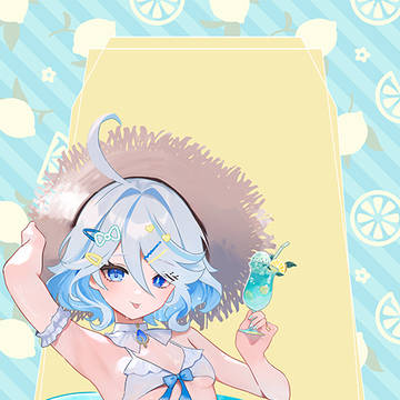 水着のフリーナ