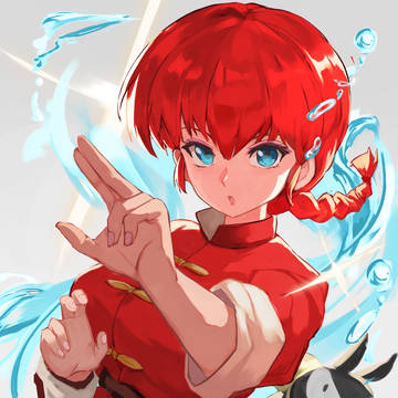 乱馬&pちゃん