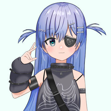 夜乃くろむさんを描いてみました！