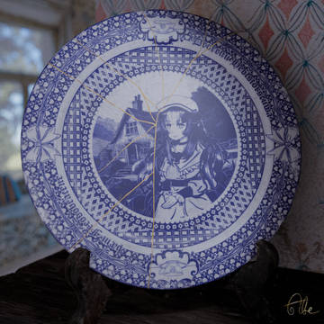 金継ぎ フォールン・シャドウ 磁器