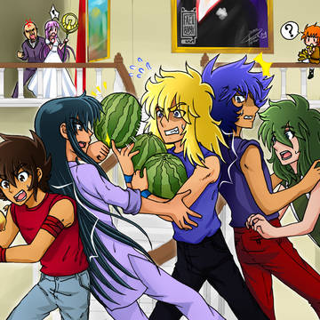 Saint seiya funny