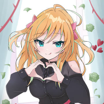 ツーサイドアップの彩華きらら☆