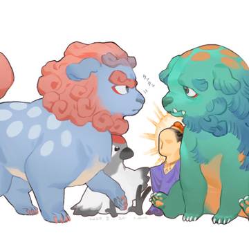唐獅子ちゃんと鶴ちゃん2