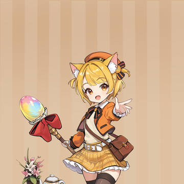 咖啡店猫耳萝莉
