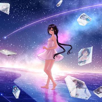 夏語遙-原創曲【剎那永恆】曲繪