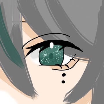 目だけだよん　うごいらにするつもりでした…