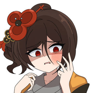 ほっぺをペチンってされた千織