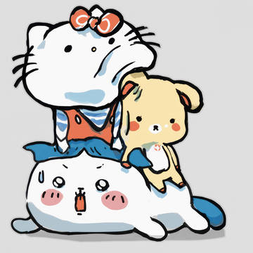 ハチワレ