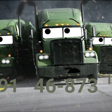 the trio running