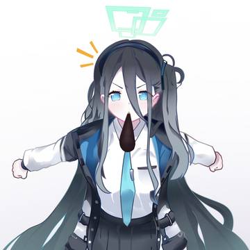 先生！アリスと一緒にポッキーゲームをやりましょう‼️