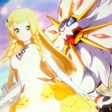 【キャラ配布】リーリエ＆ソルガレオLillie【ポケマス】