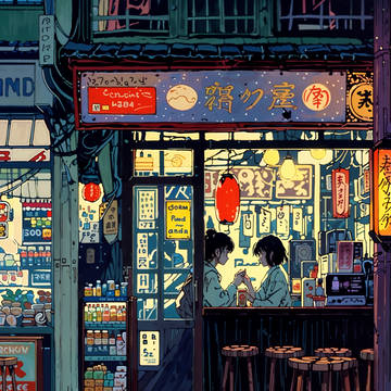 Quiet Night at the Ramen Shop