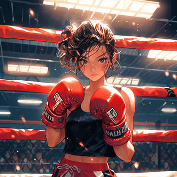 Illustration atmosphere boxing b