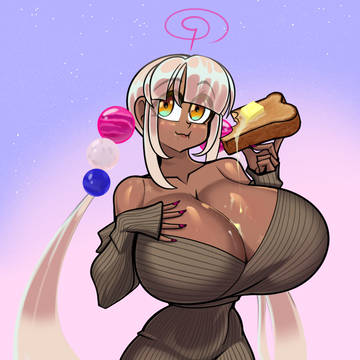 Sweater weather and toast~