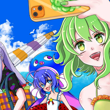 海だ―!まず1枚♪