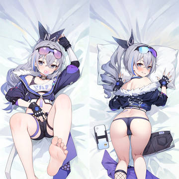 银狼抱枕缩略