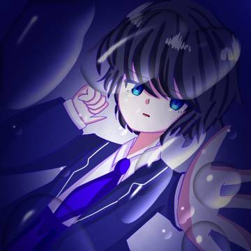 沈む。溺れる。