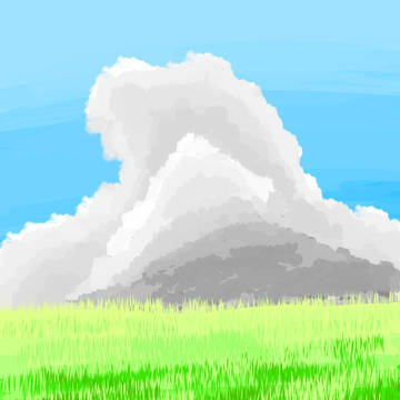 cloudy meadow
