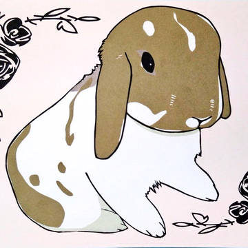切り絵2024
