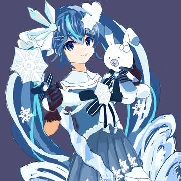雪ミクさん
