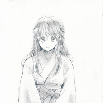 えんぴつイラストプラン　見本