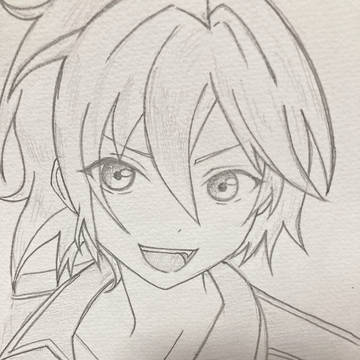 模写(1部動画からお借りしました。)