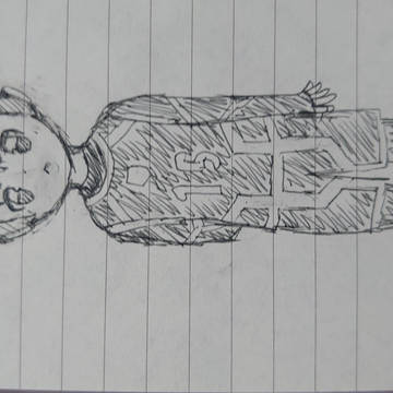 ブルロキャラ⚽描いてみた①