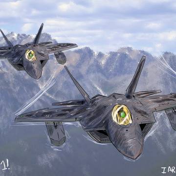 F-22 squadron