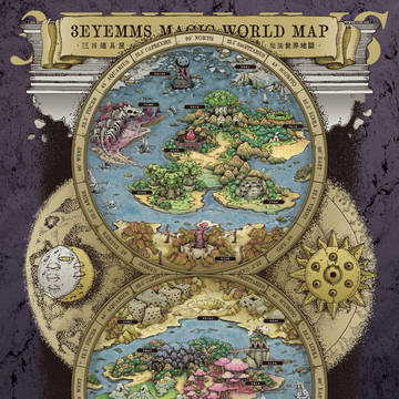 《 3EYEMMS Magic Ｗorld Ｍap 》