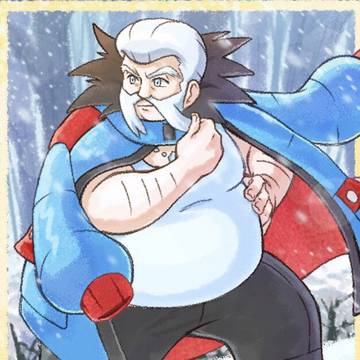 ブロマイド的なウルップ描いた