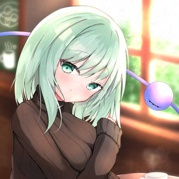 縦セタこいしちゃんと喫茶店デート