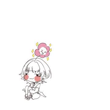 Cornflakes Flower Character Desi