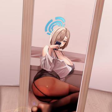 部屋で一枚💙💙