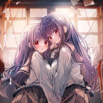 廃墟の教室で