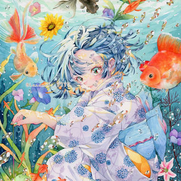 金魚花火
