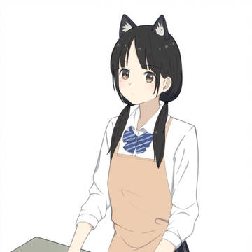 制服エプロン妹