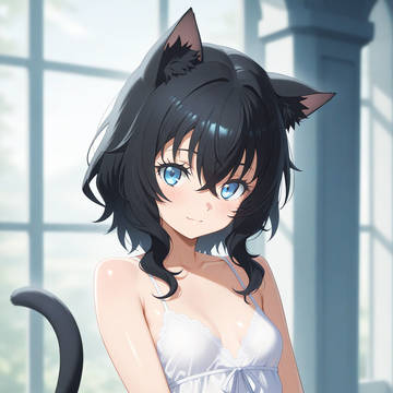 猫とのんびり休日