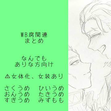 WB腐関連(アナログしかない)
