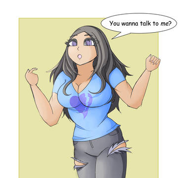 Audrey, before she got scouted