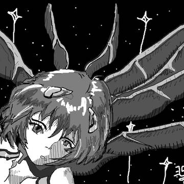 Rei Ayanami in MS PAINT