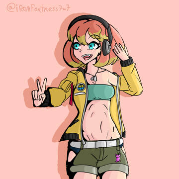 fanart de Midori for liberty
