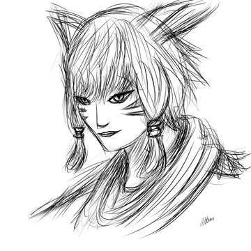 Y'shtola Sketch (ARR)