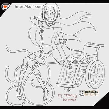 リコリナ・ラ・エルファ 「ラインアート」