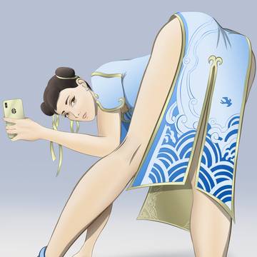 Chun-Li Selfie