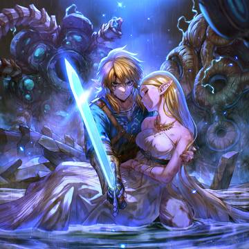 『ゼルダの伝説(ブレワイ)』リンク&ゼルダ