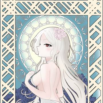Art Nouveau Drawing Test