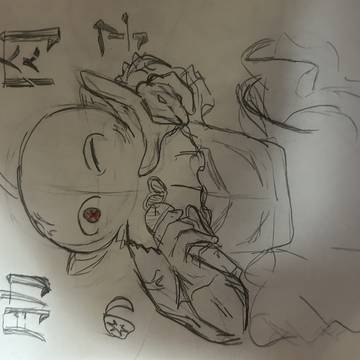 ムキムキピクミン落書き